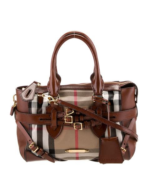 Burberry Lynher Bridle Tote 